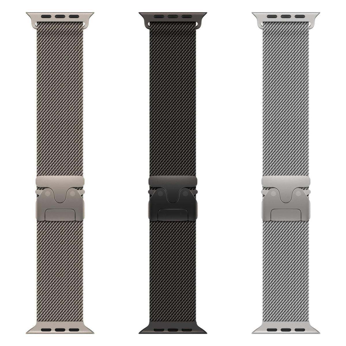 Stainless Steel Woven Quick Release Band for Apple Watch