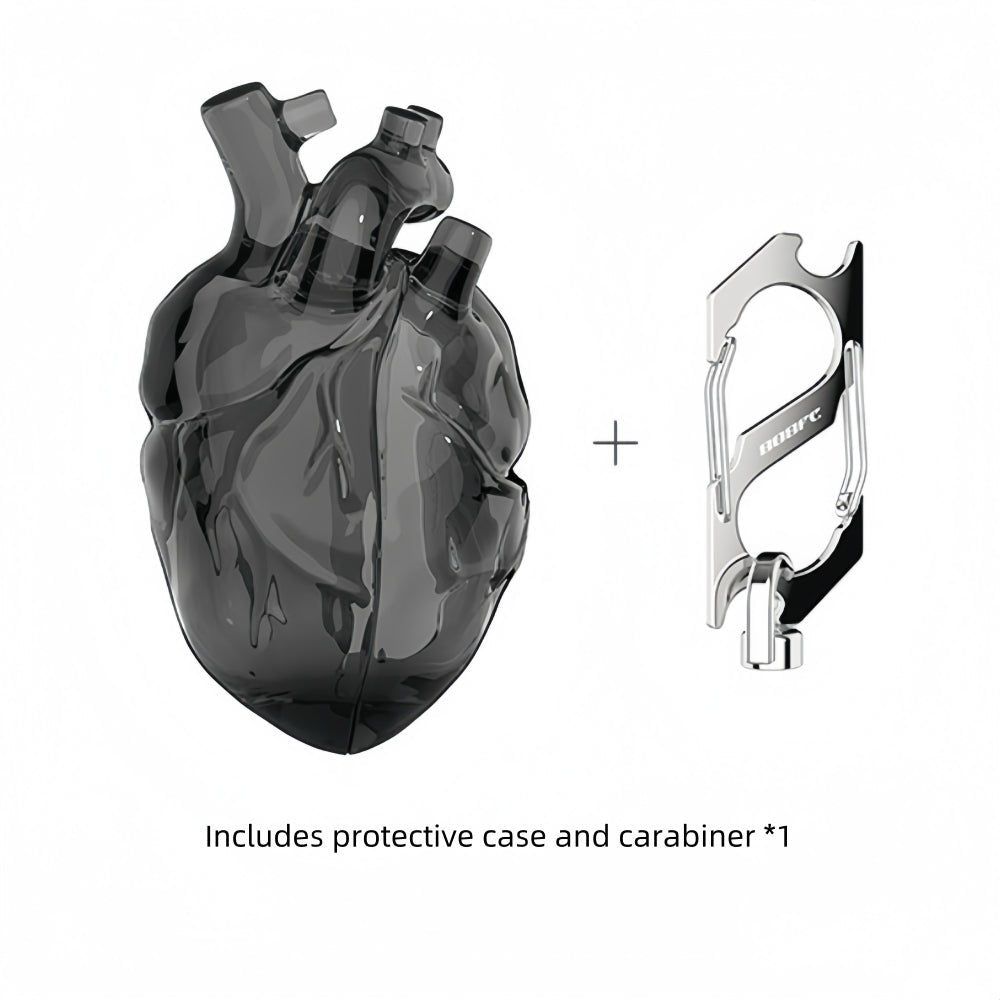 Heart-shaped liquid silicone case for AirPods