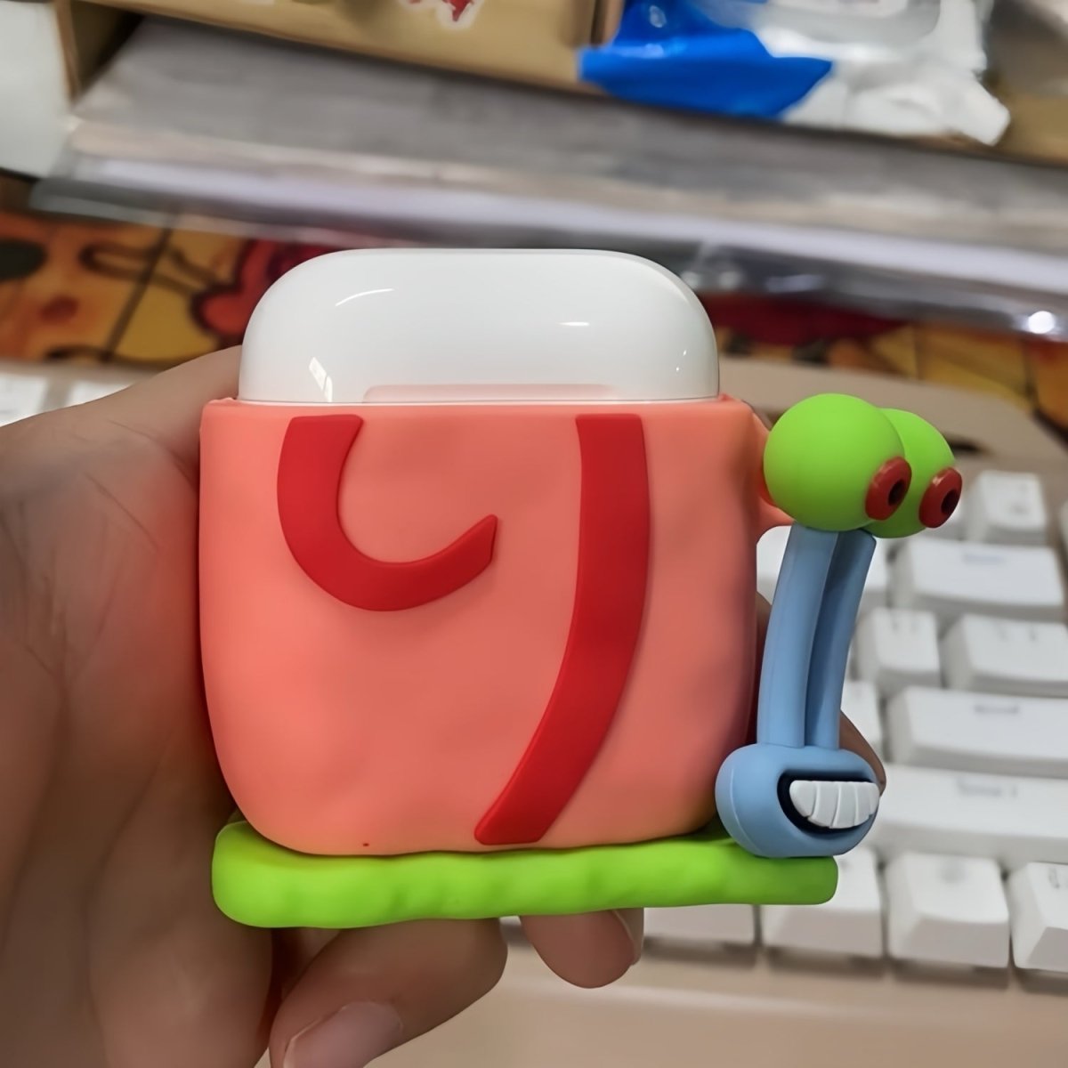 Snail Patrick Star SpongeBob Silicone Case for AirPods