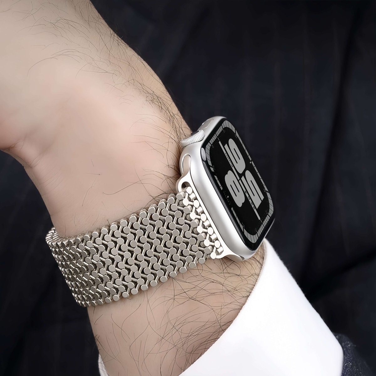 Premium Link Magnetic Strap for Apple Watch