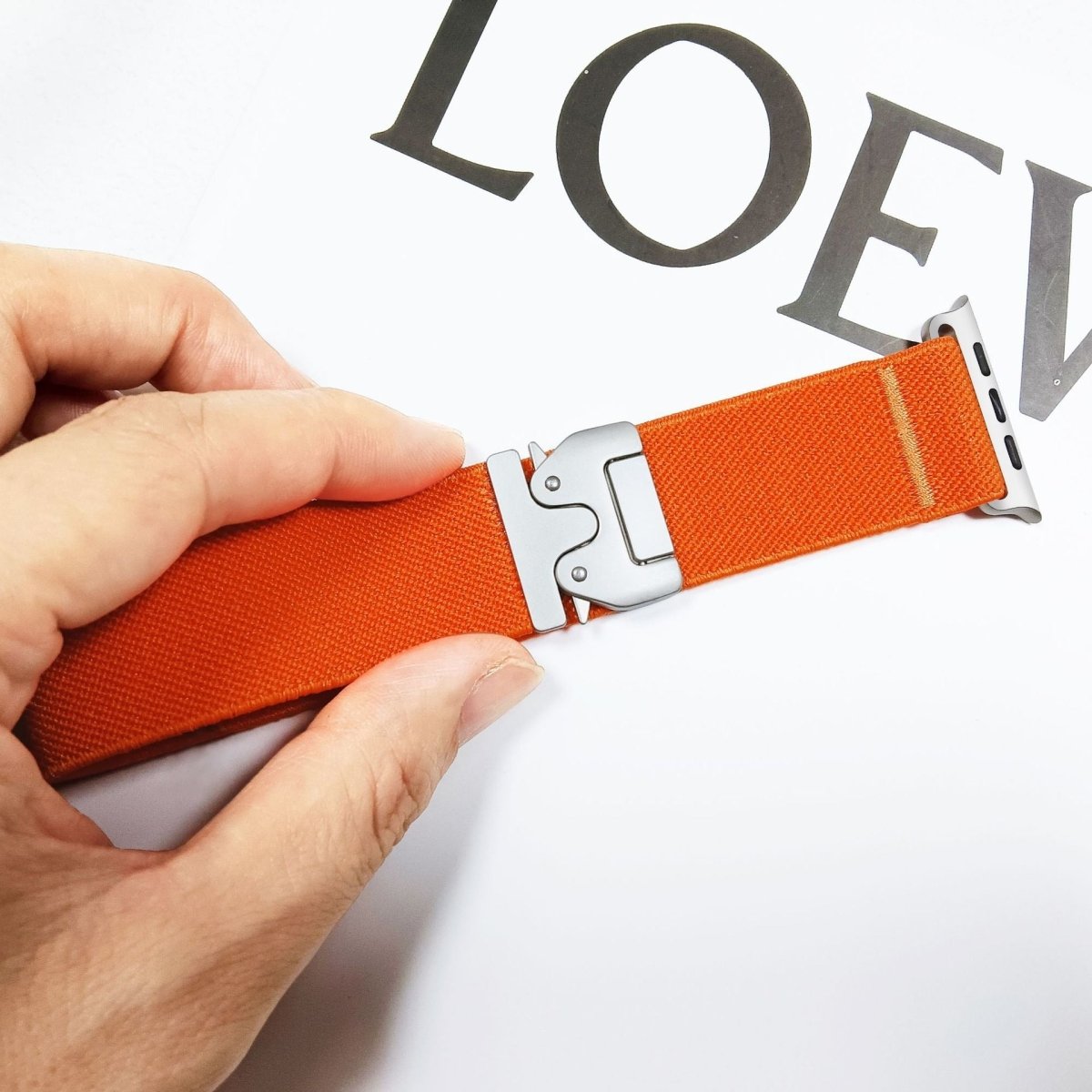 Nylon Braided Elastic Band for Apple Watch