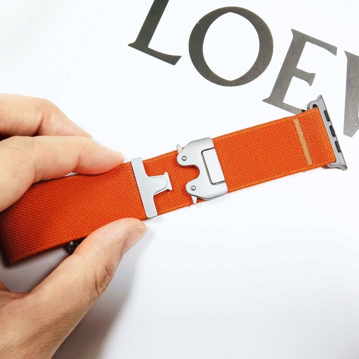 Nylon Braided Elastic Band for Apple Watch