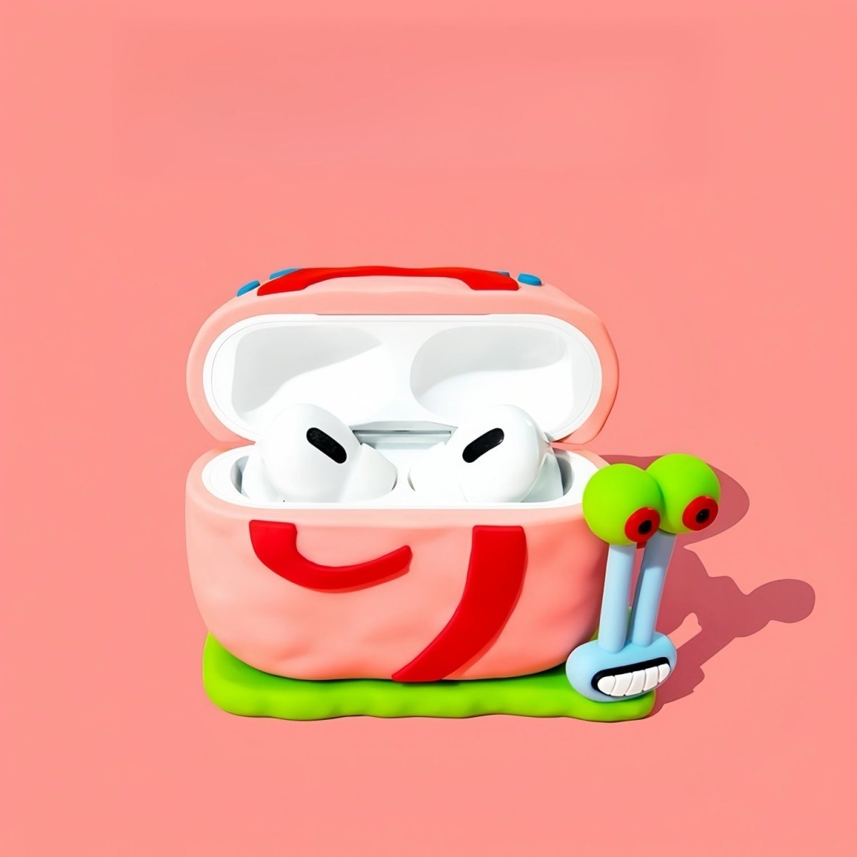 Snail Patrick Star SpongeBob Silicone Case for AirPods