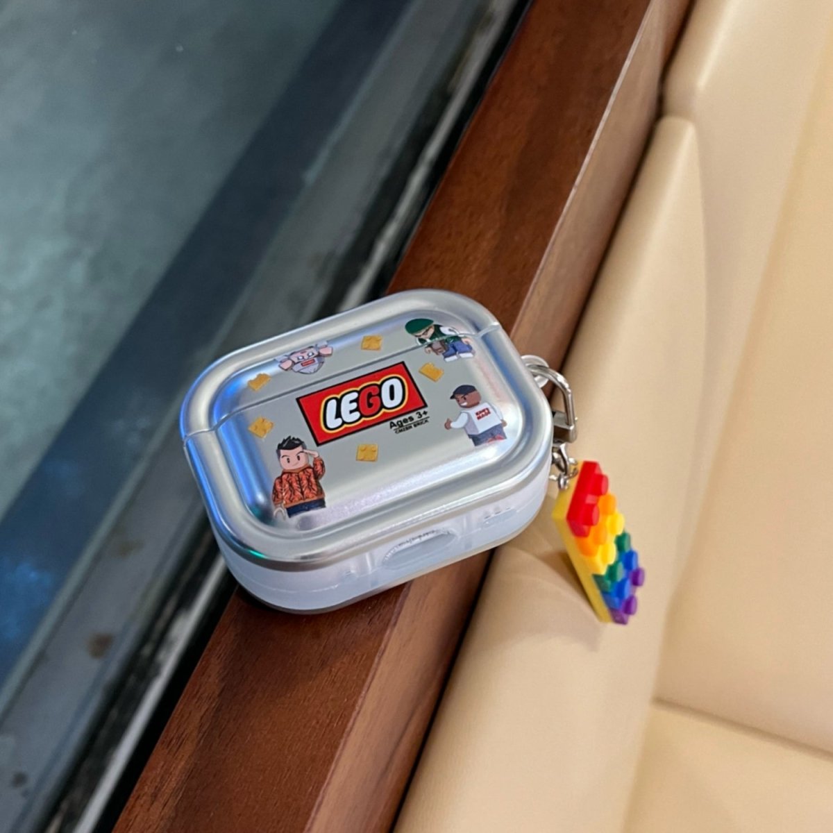 Creative Block Figure Silicone Case for AirPods