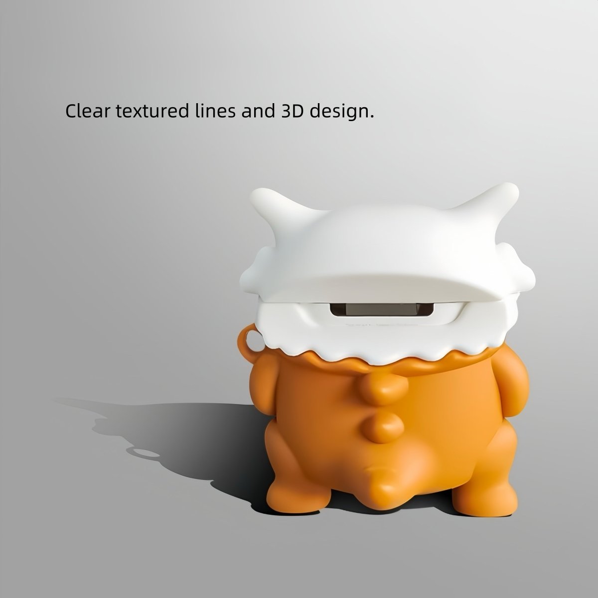 Cartoon Creative Little Dinosaur Silicone Case for AirPods