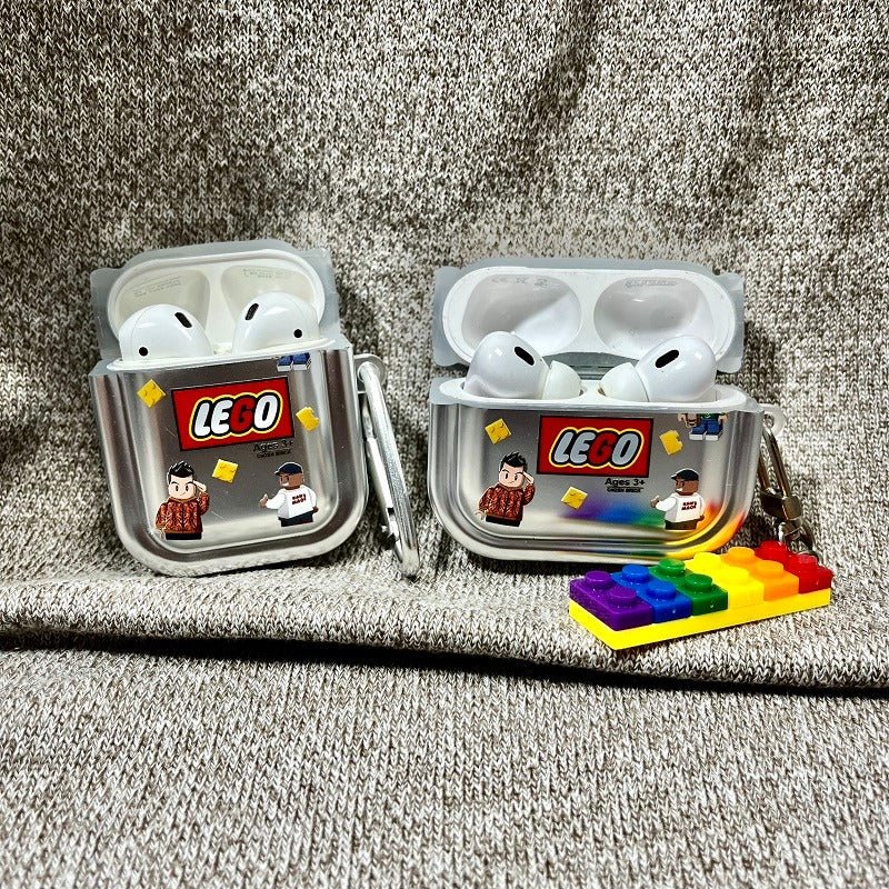 Creative Block Figure Silicone Case for AirPods