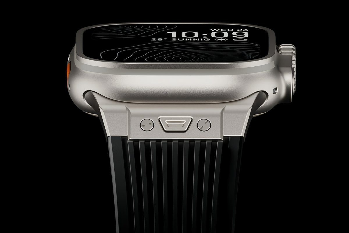 The Premium Commander Series Strap for Apple Watch
