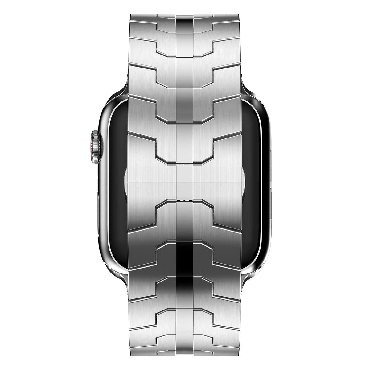 Armor-style metal band for Apple Watch