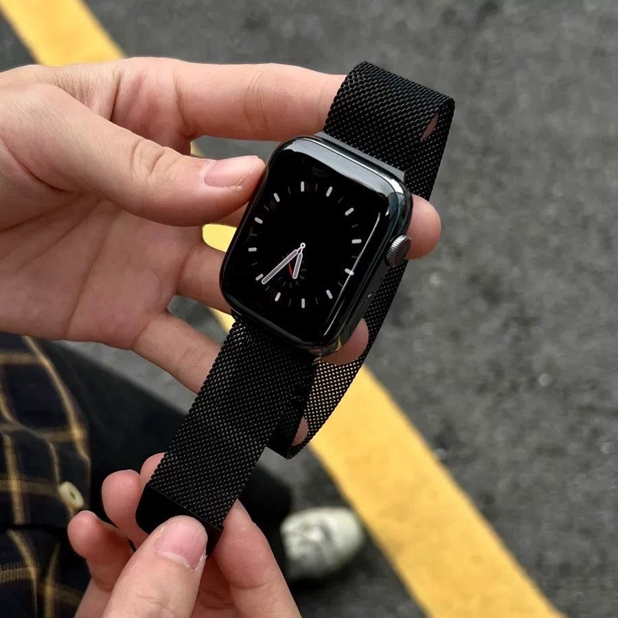 Stainless steel woven strap for Apple Watch