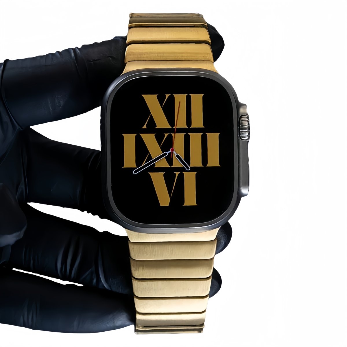 Pioneer Series Bamboo Segment Scale Chain Band for Apple Watch