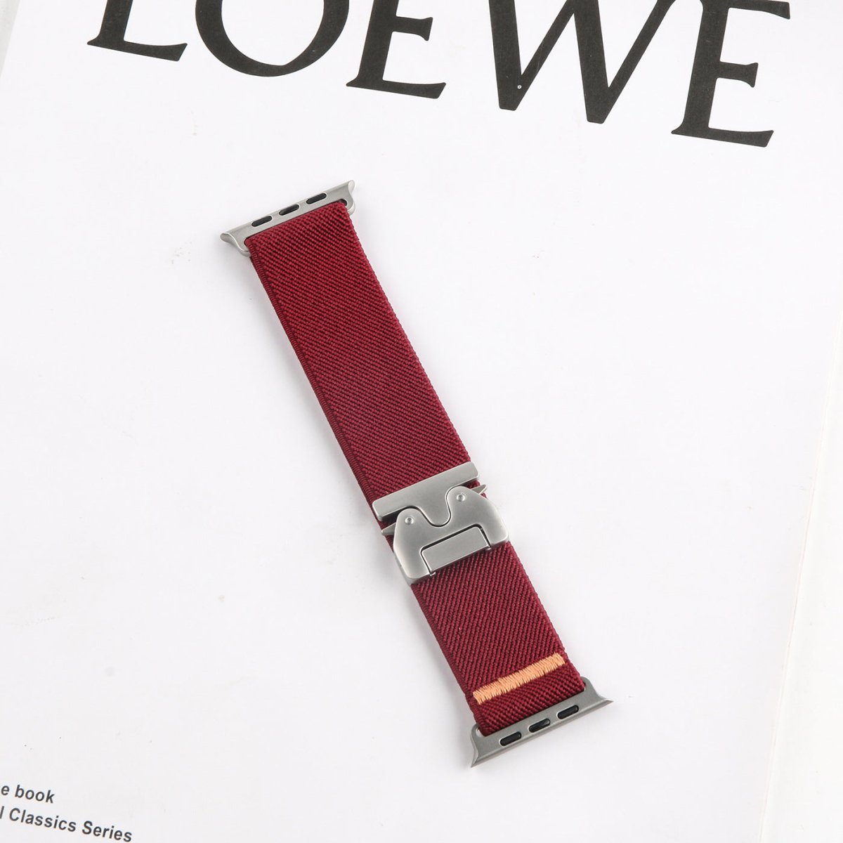 Nylon Braided Elastic Band for Apple Watch