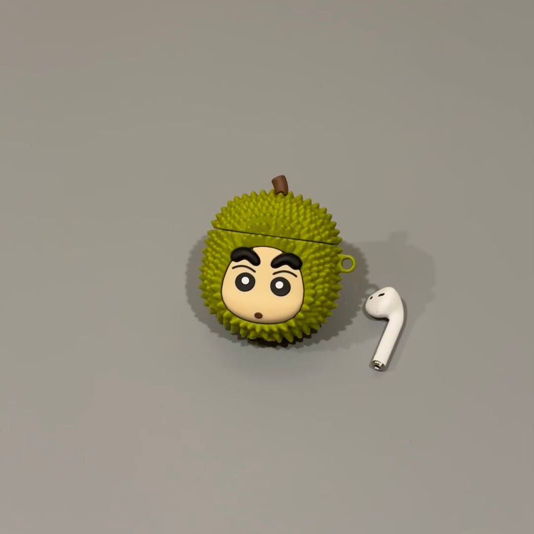 Durian Crayon Shin-chan Silicone Case for AirPods