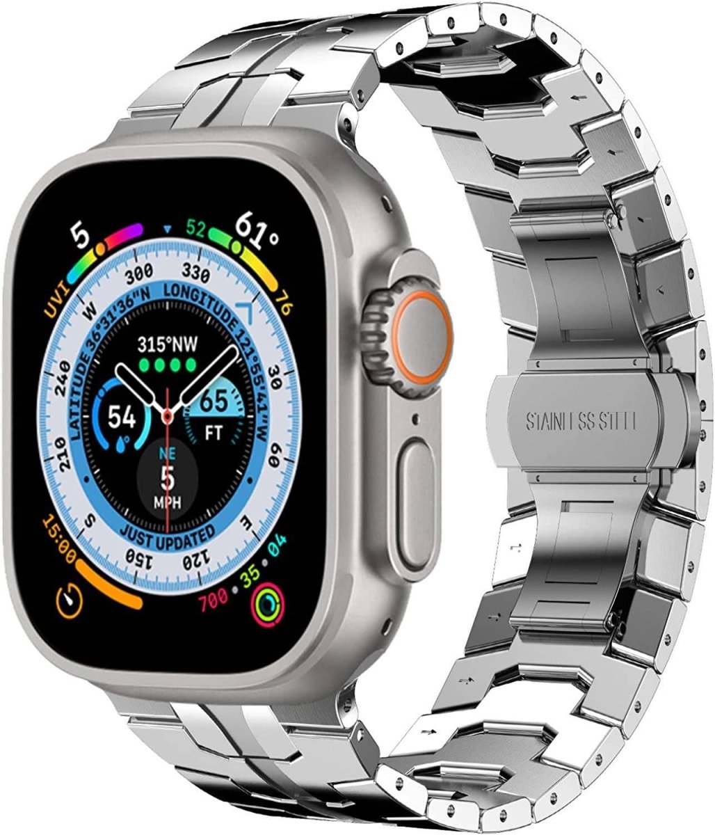 Stainless Steel Armor Strap for Apple Watch