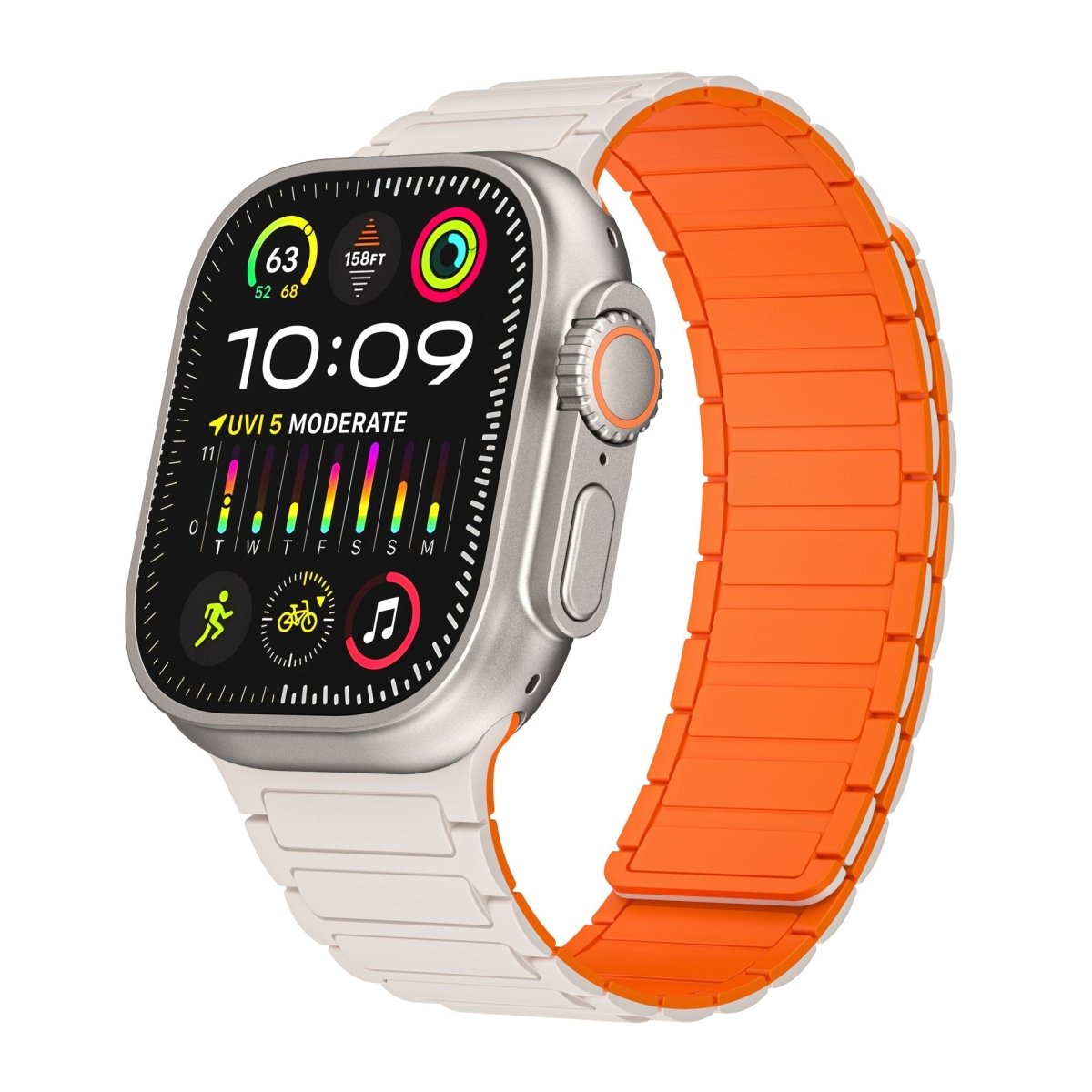 Ultra-Convenient Magnetic Band for Apple Watch
