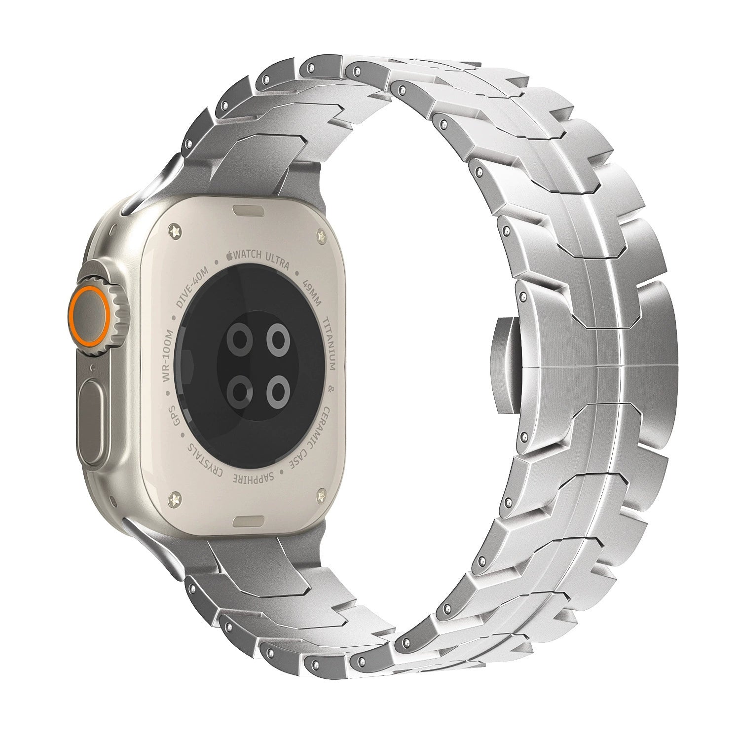 Stainless Steel Armor Strap for Apple Watch