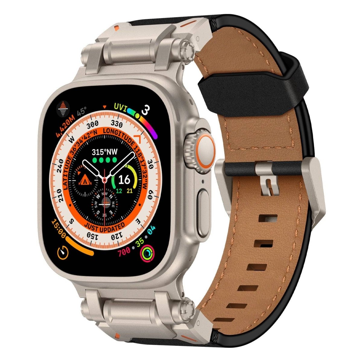 Premium Leather Strap for Apple Watch