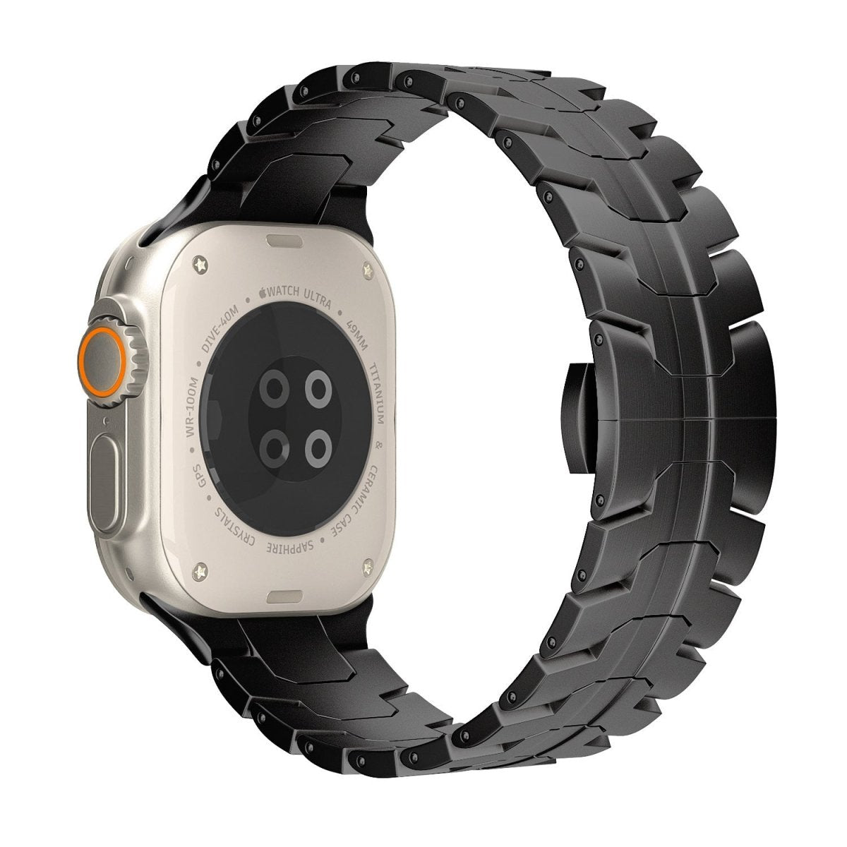 Stainless Steel Armor Strap for Apple Watch