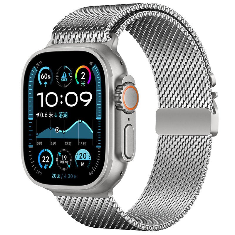 Stainless Steel Woven Quick Release Band for Apple Watch