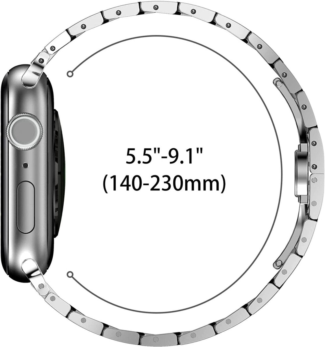 Stainless Steel Armor Strap for Apple Watch