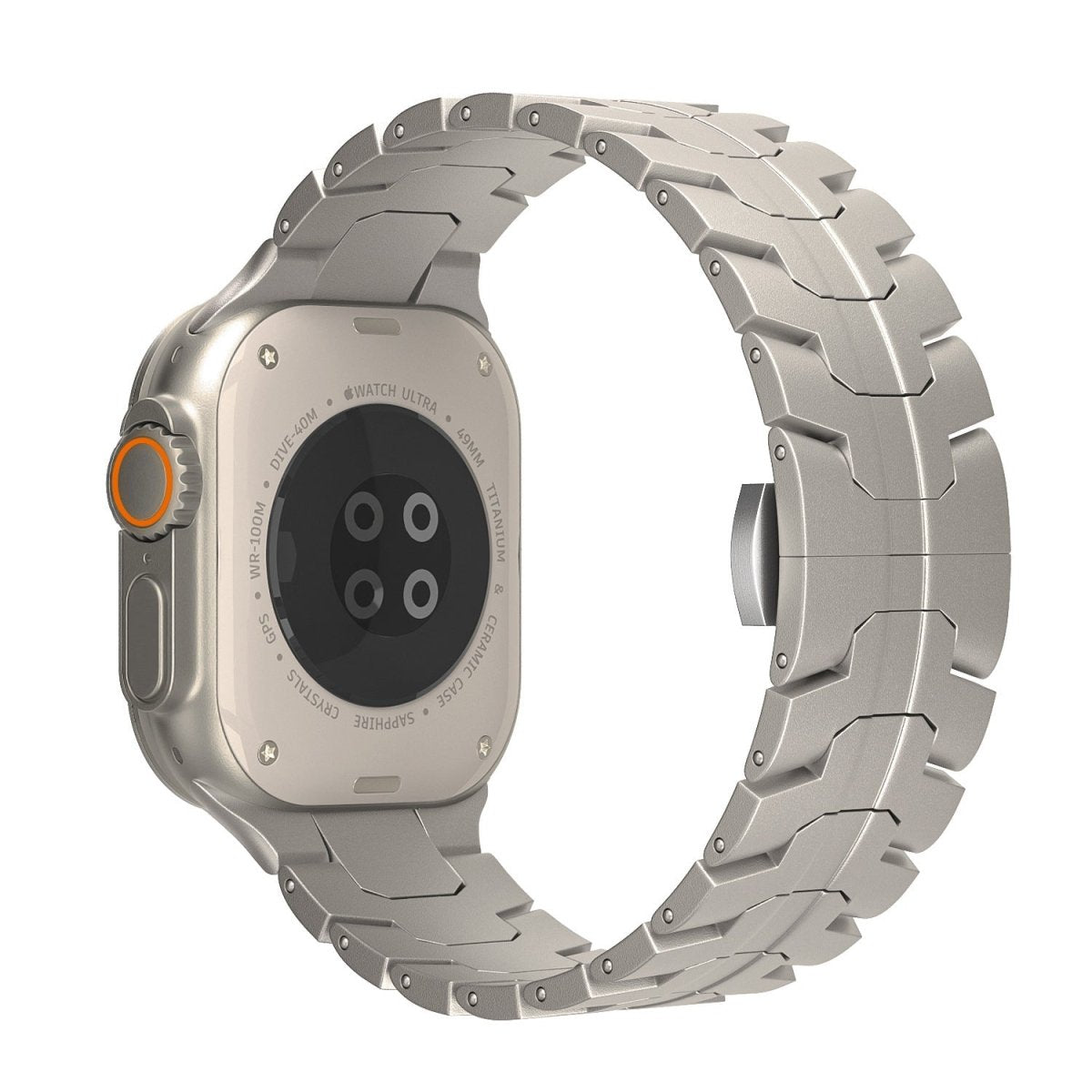 Stainless Steel Armor Strap for Apple Watch