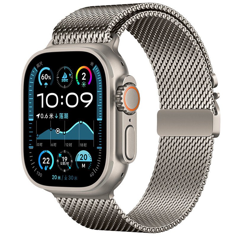 Stainless Steel Woven Quick Release Band for Apple Watch