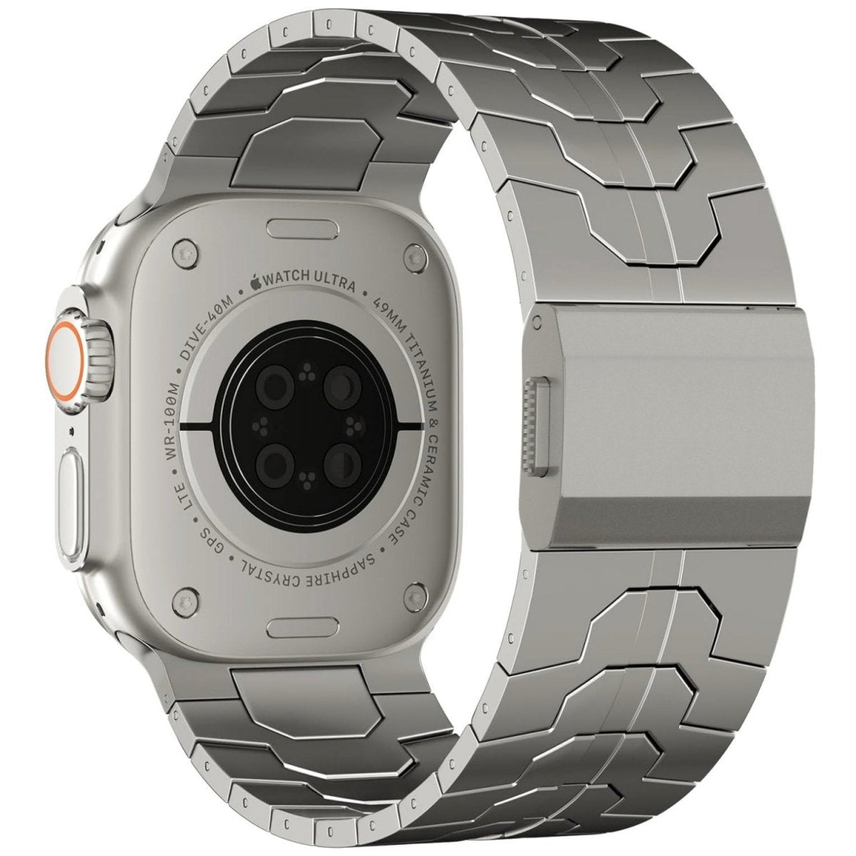 Hero-Inspired Metal Strap for Apple Watch