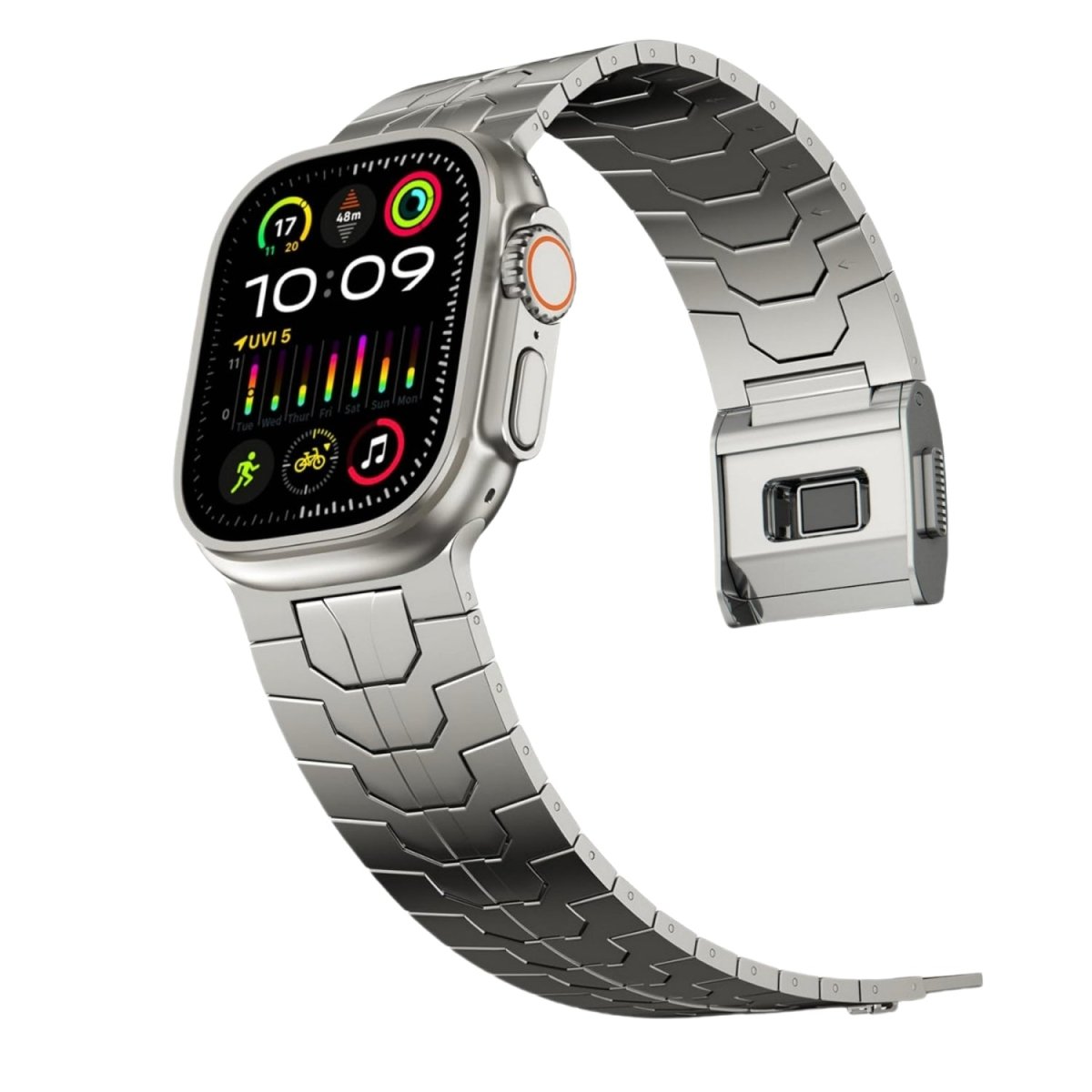 Hero-Inspired Metal Strap for Apple Watch