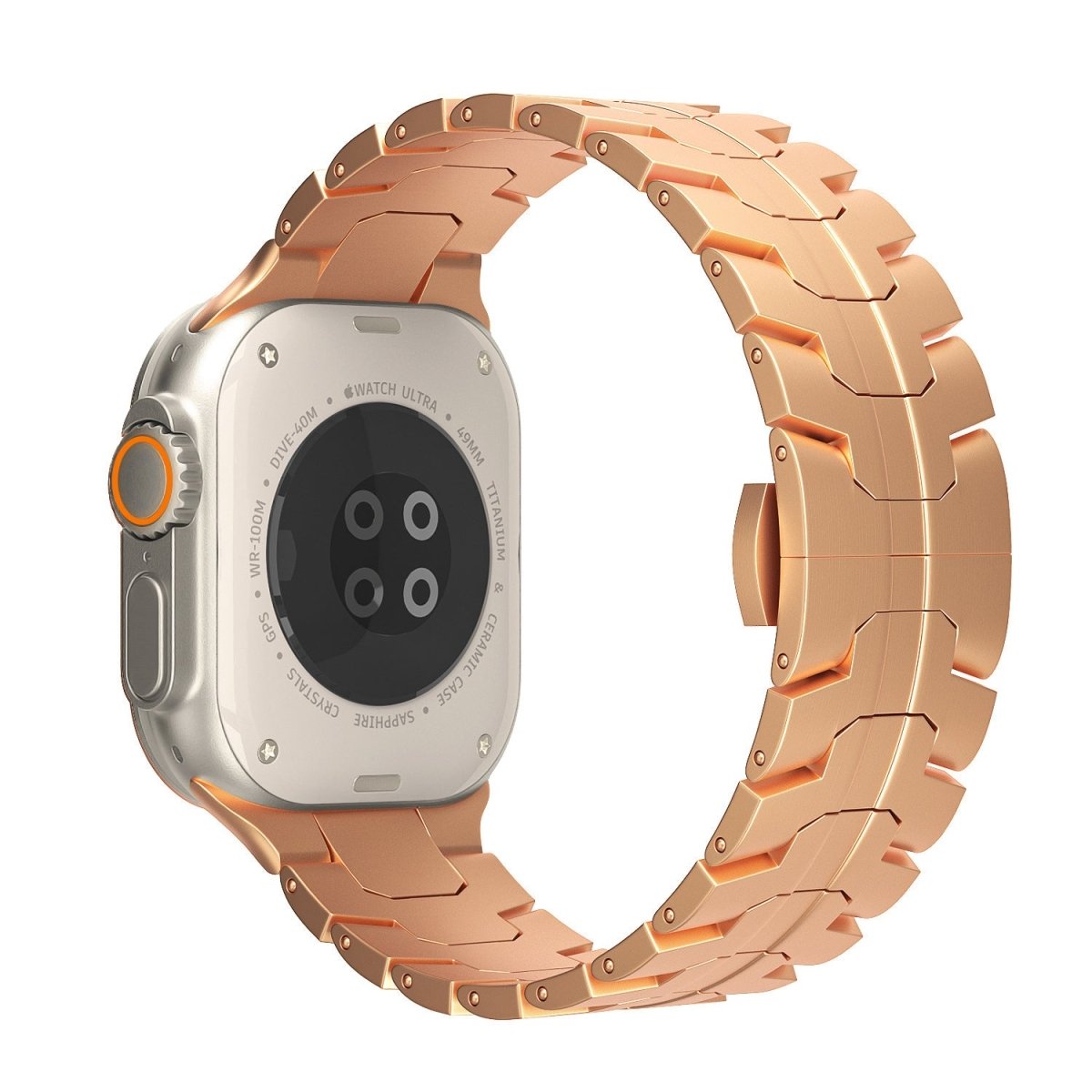 Stainless Steel Armor Strap for Apple Watch