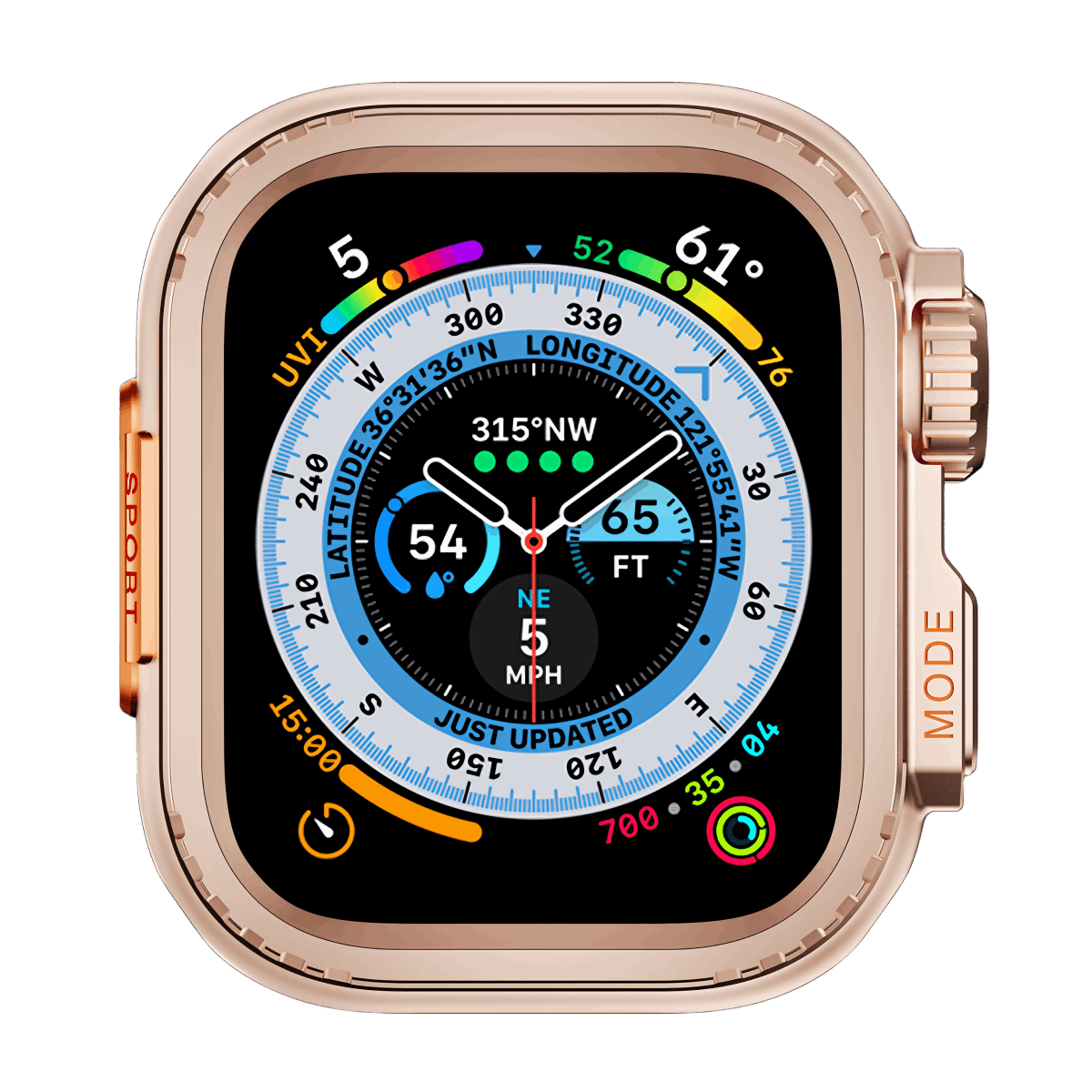 Metal Protective Case for Apple Watch