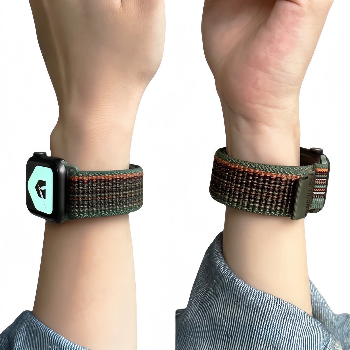 Outdoor-style strap for Apple Watch