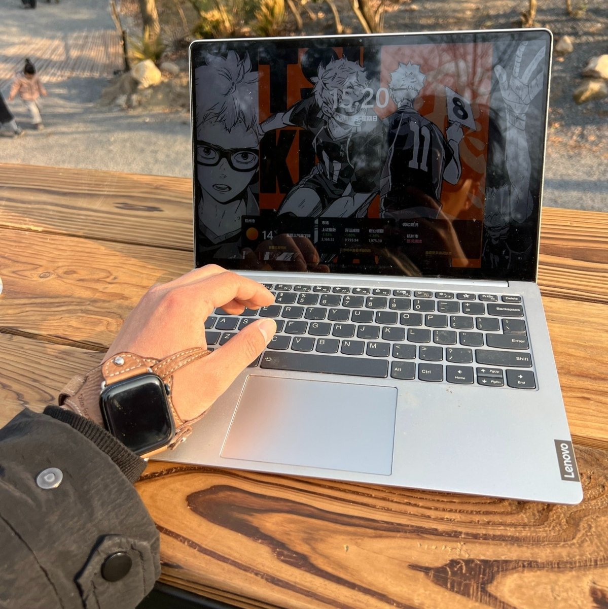 Exclusive Handmade Outdoor Leather Strap for Apple Watch