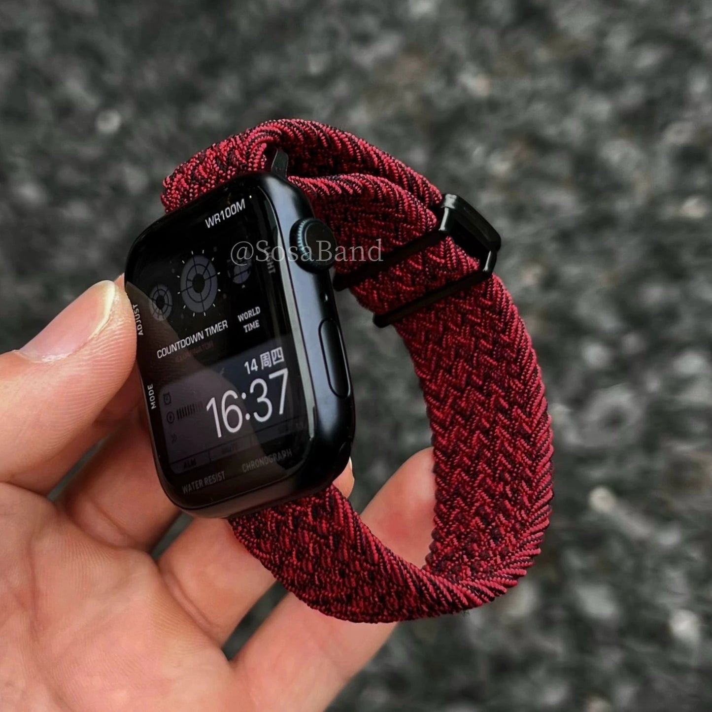 Nylon woven strap for Apple Watch