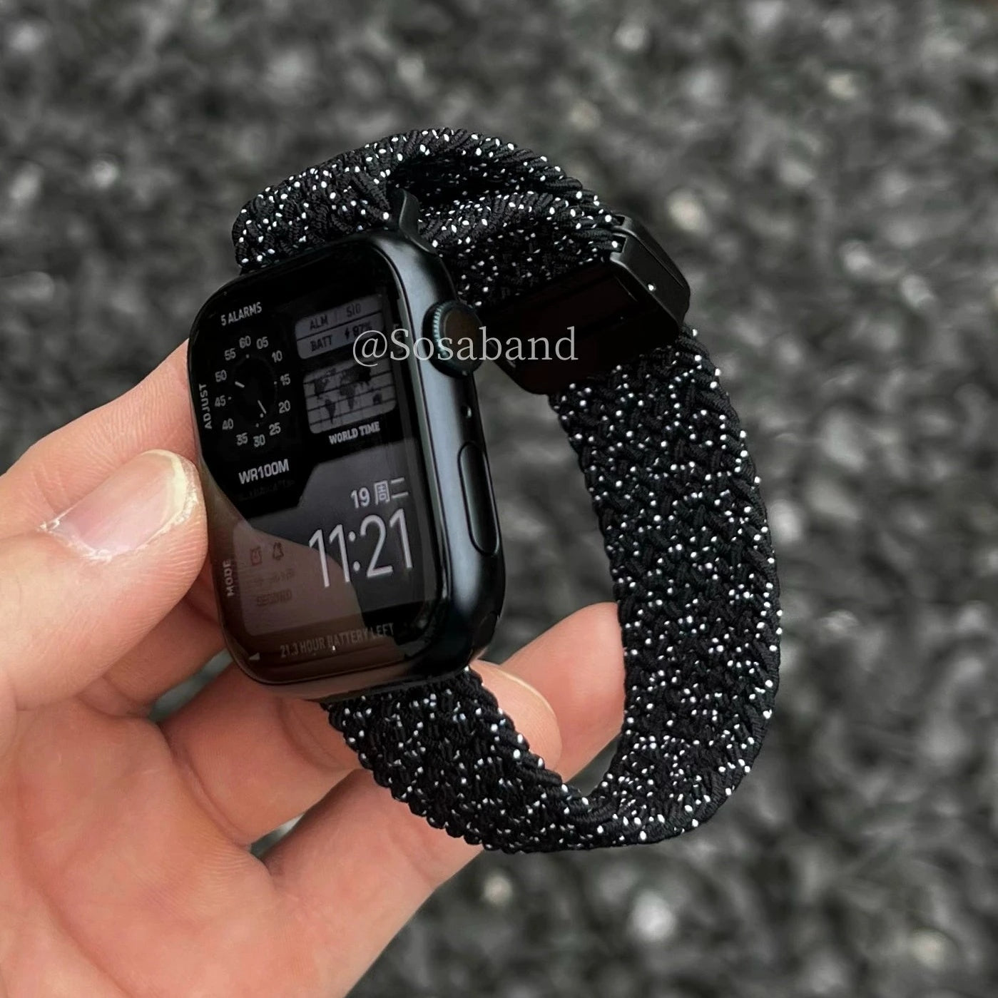 Nylon woven strap for Apple Watch