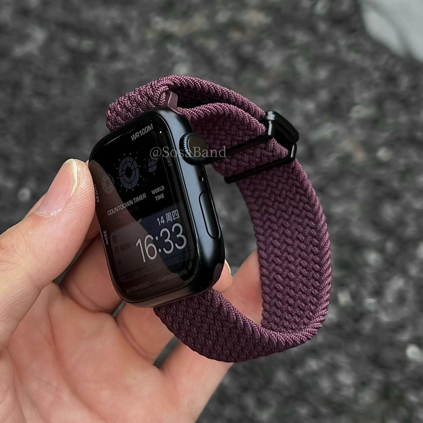 Nylon woven strap for Apple Watch