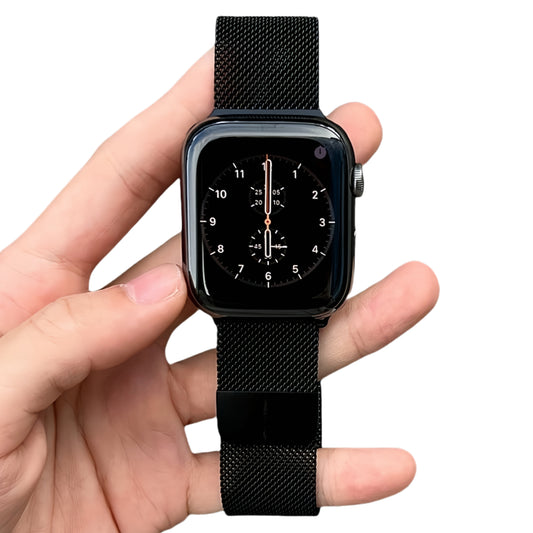 Stainless steel woven strap for Apple Watch