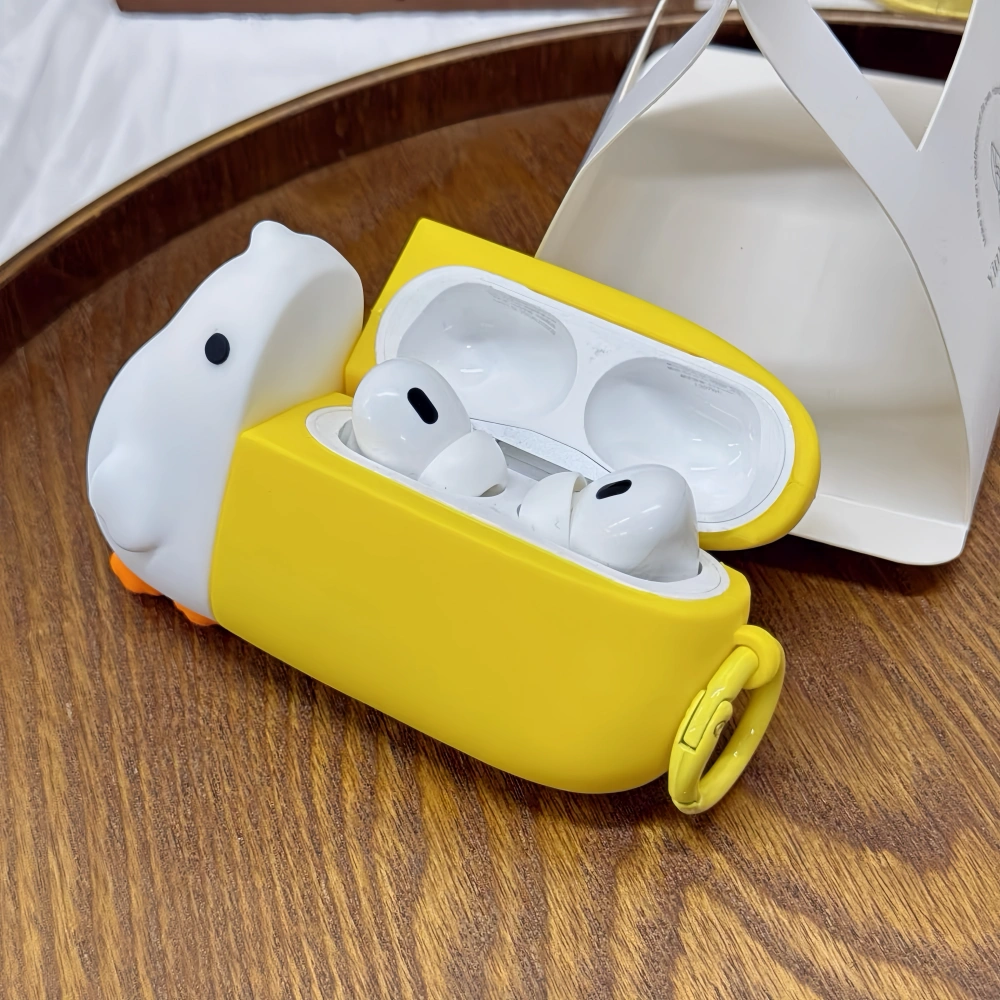 Creative Fun Big Mouth Duck Case for AirPods