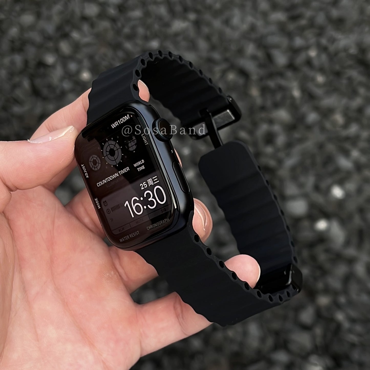 Minimalist hollow strap for Apple Watch